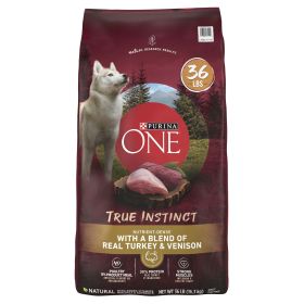 True Instinct Turkey and Venison Dry Dog Food, 36 lb Bag