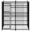 Outdoor Dog Kennel Steel 39.7 ft²