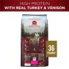 True Instinct Turkey and Venison Dry Dog Food, 36 lb Bag