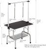 36 Professional Dog Pet Grooming Table Adjustable Heavy Duty Portable wArm &