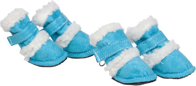 Shearling "Duggz" Pet Shoes (Size: Large)